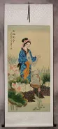 Xi Shi - Most Beautiful Woman in Chinese History - Wall Scroll