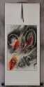 Flying Chinese Dragon Pearl of Lightning - Asian Wall Scroll