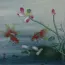 Gold Fish and Lotus Flower - Chinese Painting