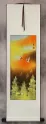 Cranes Taking Flight in Autumn - Small Wall Scroll