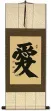 LOVE Symbol Wall Scroll