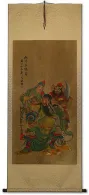 Three Brothers - Partial-Print Wall Scroll