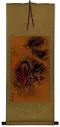 Flying Chinese Dragon - Asian Wall Scroll