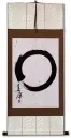 Large Enso Japanese Calligraphy Wall Scroll