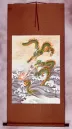 Two Dragons Pearl Fireball Revelry - Wall Scroll