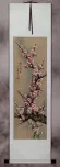 White/Pink Plum Blossom Wall Scroll