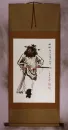 Zhong Kui Ghost Warrior Wall Scroll
