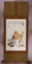 Happy Buddha's Big Belly Wall Scroll