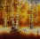 Autumn in Birch Forest - Asian Cranes Landscape Painting