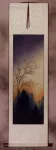 Twilight Birds' Song Wall Scroll