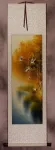 Autumn Rhyme - Colorful Asian Cranes Wall Scroll