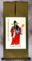 God of Prosperity Wall Scroll
