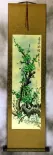 Strange Beauty Fragrant Wind - Green Plum Blossom Wall Scroll