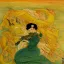 Tang Dynasty Beautiful Woman Playing Violin with Dragon Painting