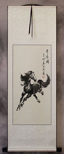 Classic Horse Wall Scroll