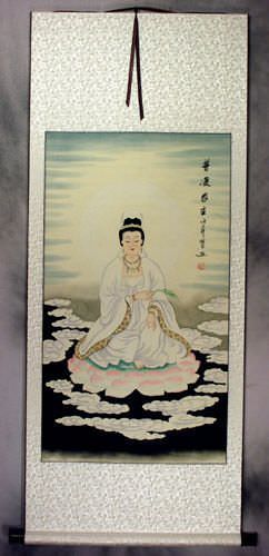 Guanyin / Kuan Yin / Kannon - Wall Scroll